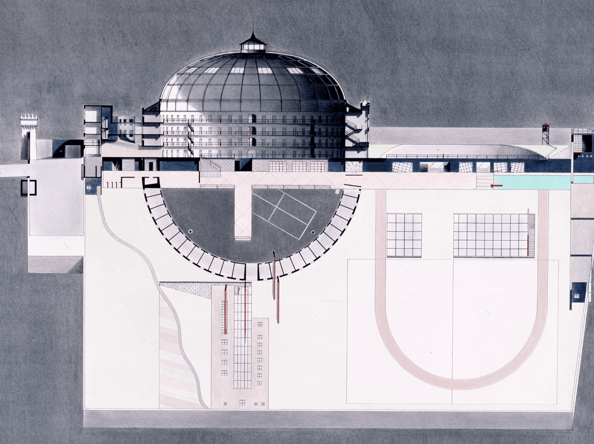 Rem Koolhaas and OMA’s Project for the Renovation of a Panopticon Prison (1979–1980)